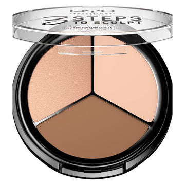 3 Steps To Sculpt Face Sculpting Palette